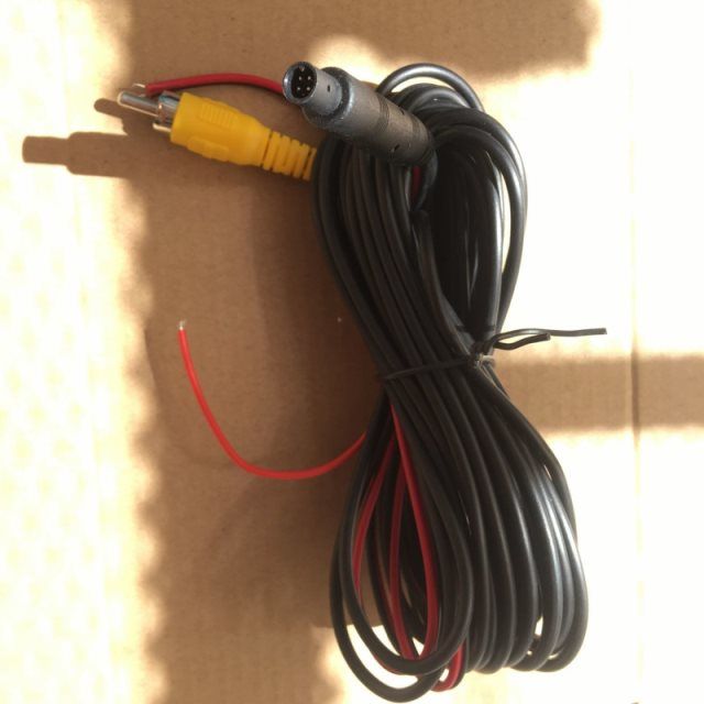 通用行车记录仪后摄像头连接线5孔4孔后视延长线导航倒车影像加