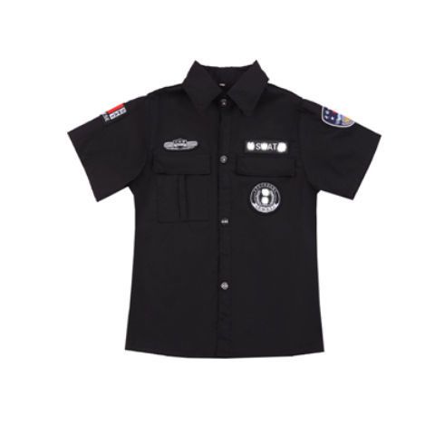 警装制服儿童警官服装警男童公安小军装训练服装特警衣服小警察服
