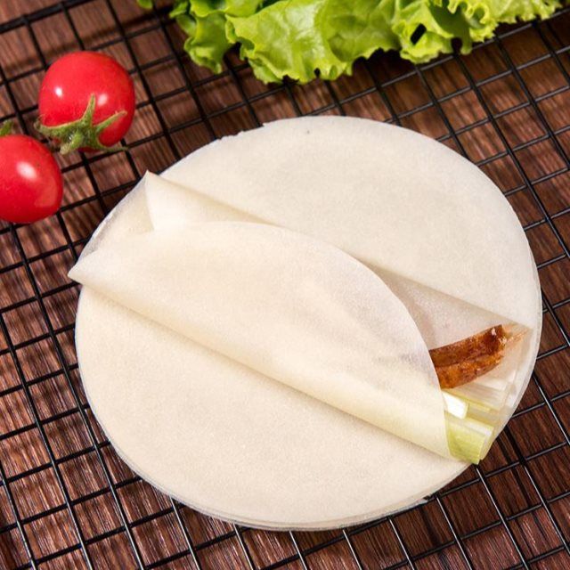 北京烤鸭饼皮荷叶饼春饼皮烤鸭面皮京酱肉丝饼手工面饼卷饼小薄饼