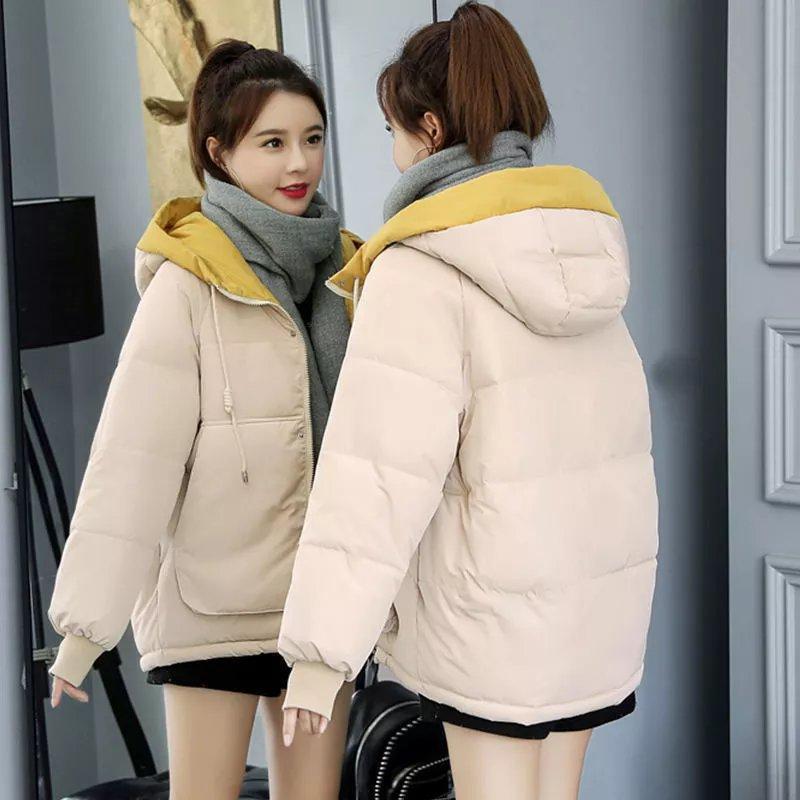 羽绒棉服女短款2020冬季新款韩版宽松学生面包服加厚大码棉衣外套