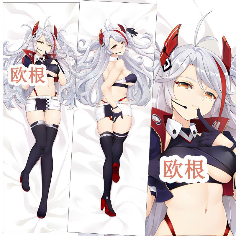 碧蓝航线原创欧根亲王舰b赛车服二次元动漫周边绅士等身抱枕套