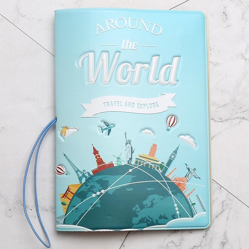 a nice trip passport holders men/women travel passport cover