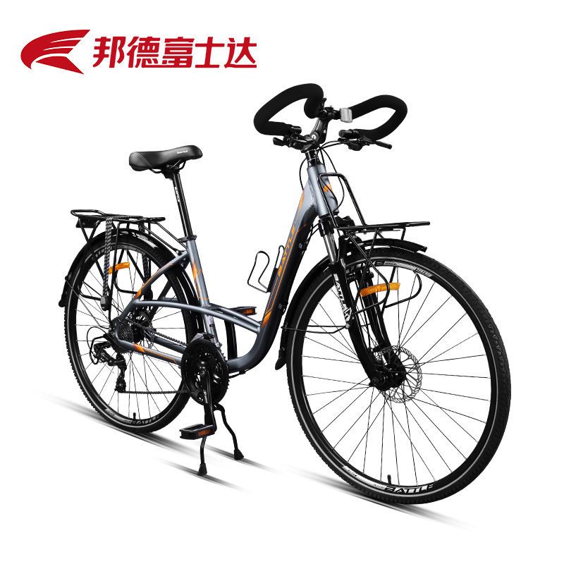 邦德富士达蝴蝶把旅行自行车公路车700c长途旅行车长途骑行川藏线