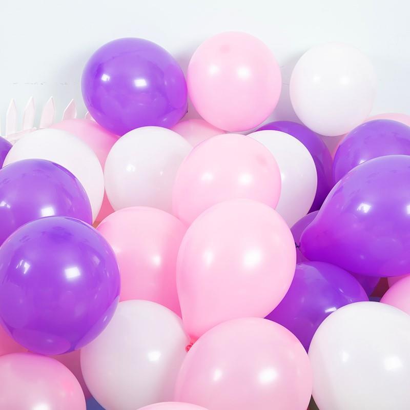 哑光气球婚礼结婚气球装饰婚房布置加厚儿童生日告白亚光汽球浪漫