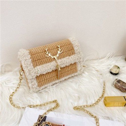 Tessuto fatto a mano, materiale fai-da-te, uncinetto, lana a strisce di ghiaccio fatta da sé, regalo per la fidanzata, tracolla monospalla_voghion.com