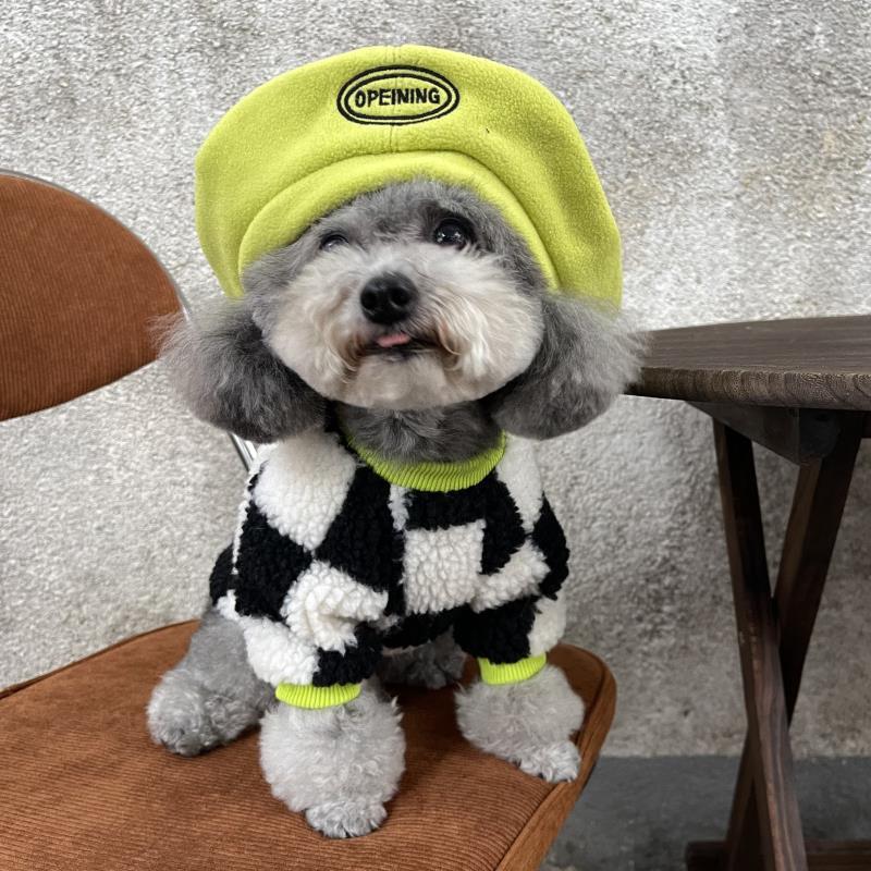 狗狗衣服冬季雪纳瑞法斗柯基泰迪柴犬博美猫咪加厚秋冬宠物服装【2月