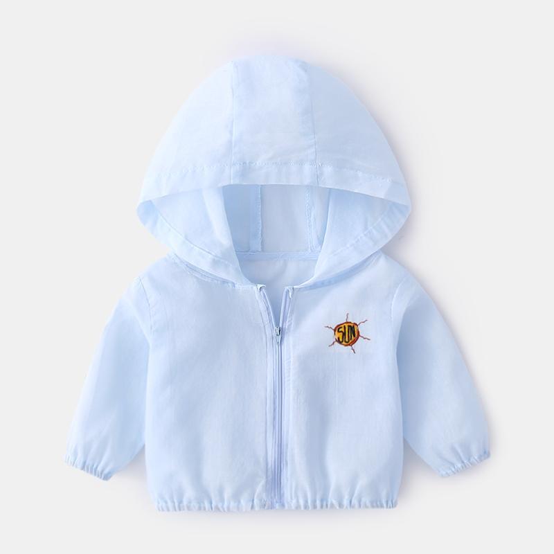 Boys' jacket thin section summer children's air-conditioned shirt foreign style children's clothing children's summer clothing jacket male baby sun protection clothing summer