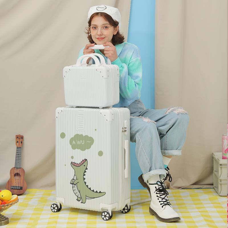 杰西度行李箱女20寸新款学生轻便日系密码拉杆箱男登机小型旅行箱