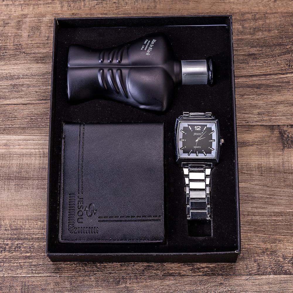 mens gift exquisite packaging watch   wallet perfume set