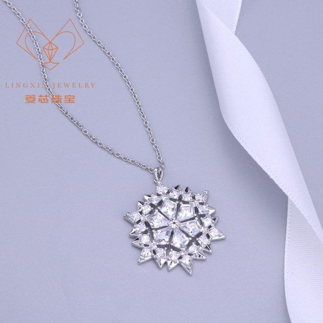 necklace for woman high quality dream big snowflake neck swe