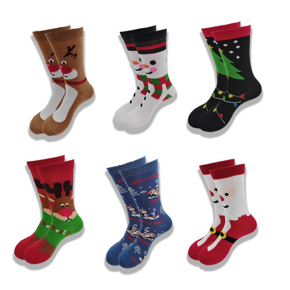 fashion funny christmas short socks women winter ankle sock