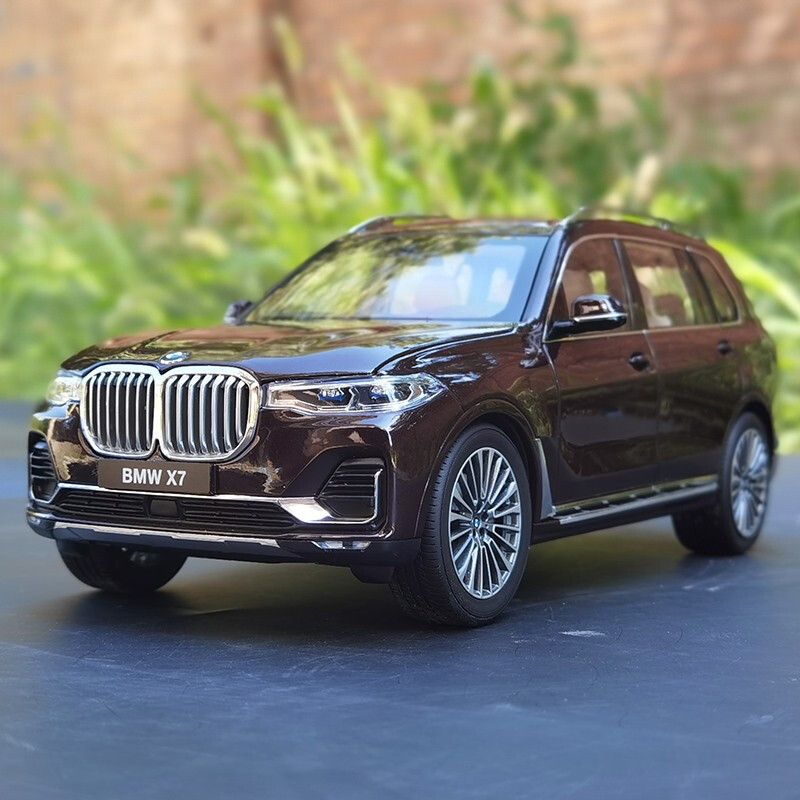 德隆 宝马x7车模 kyosho京商1:18 2019宝马bmw x7 g07合金静态汽