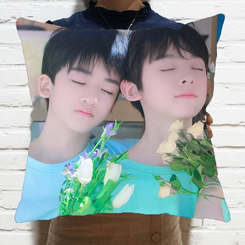 tf家族三代左邓左航邓佳鑫周边同款抱枕头床头睡觉沙发靠垫