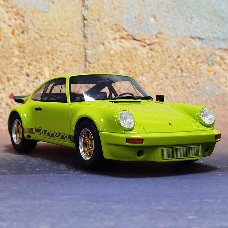 gts 1:18 保时捷911 3.0 rs 树脂仿真汽车模型 车模   绿色