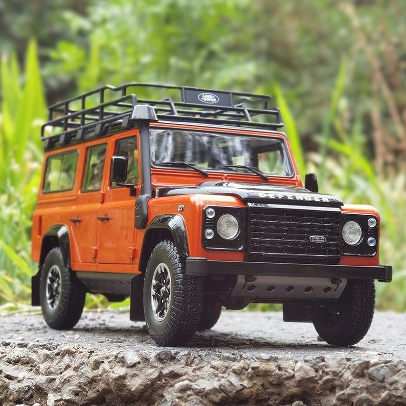 似真 ar 1:18 路虎卫士110探险版 2015款越野车汽车模型 收藏送