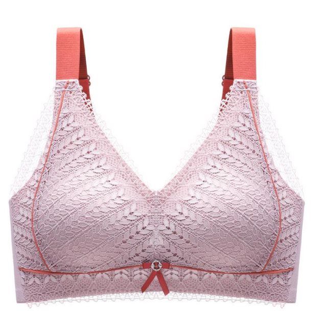 浪莎内衣女秋冬小胸聚拢无钢圈文胸收副乳防下垂保暖按摩蕾丝胸罩