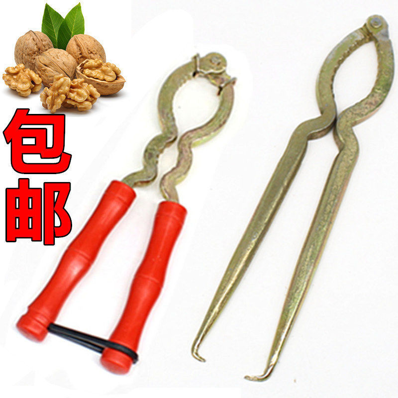 夹核桃神器大小山核桃夹子开壳工具剥黑桃钳干果夹压碎器压坚果夹