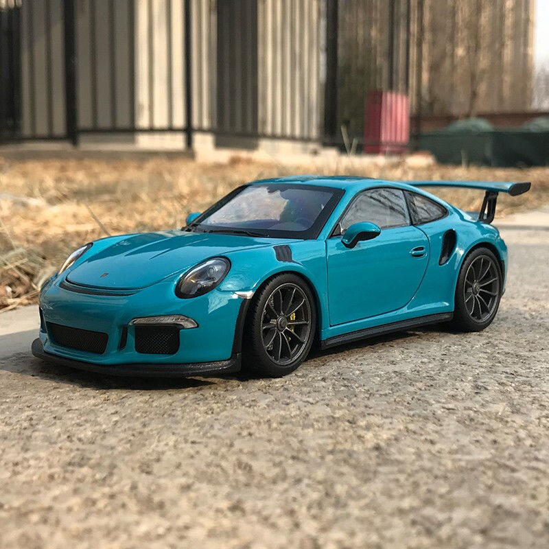 威利welly 1:24 保时捷918 spyder 汽车模型 仿真 保时捷911 gt3