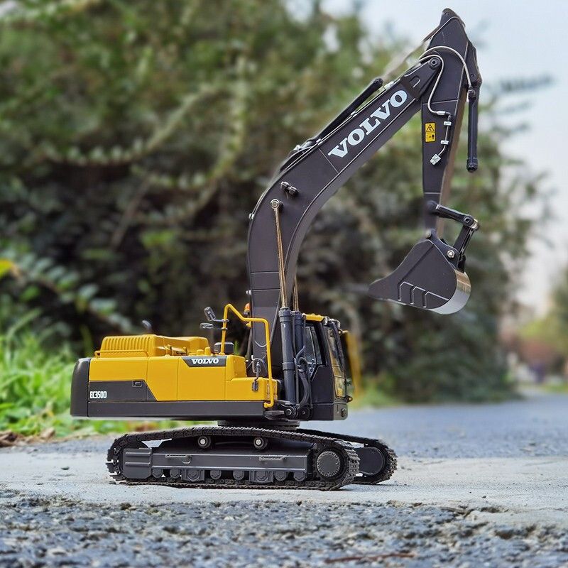 原厂 1:32 volvo 沃尔沃挖掘机 ecs3500 合金工程车模型仿真模型