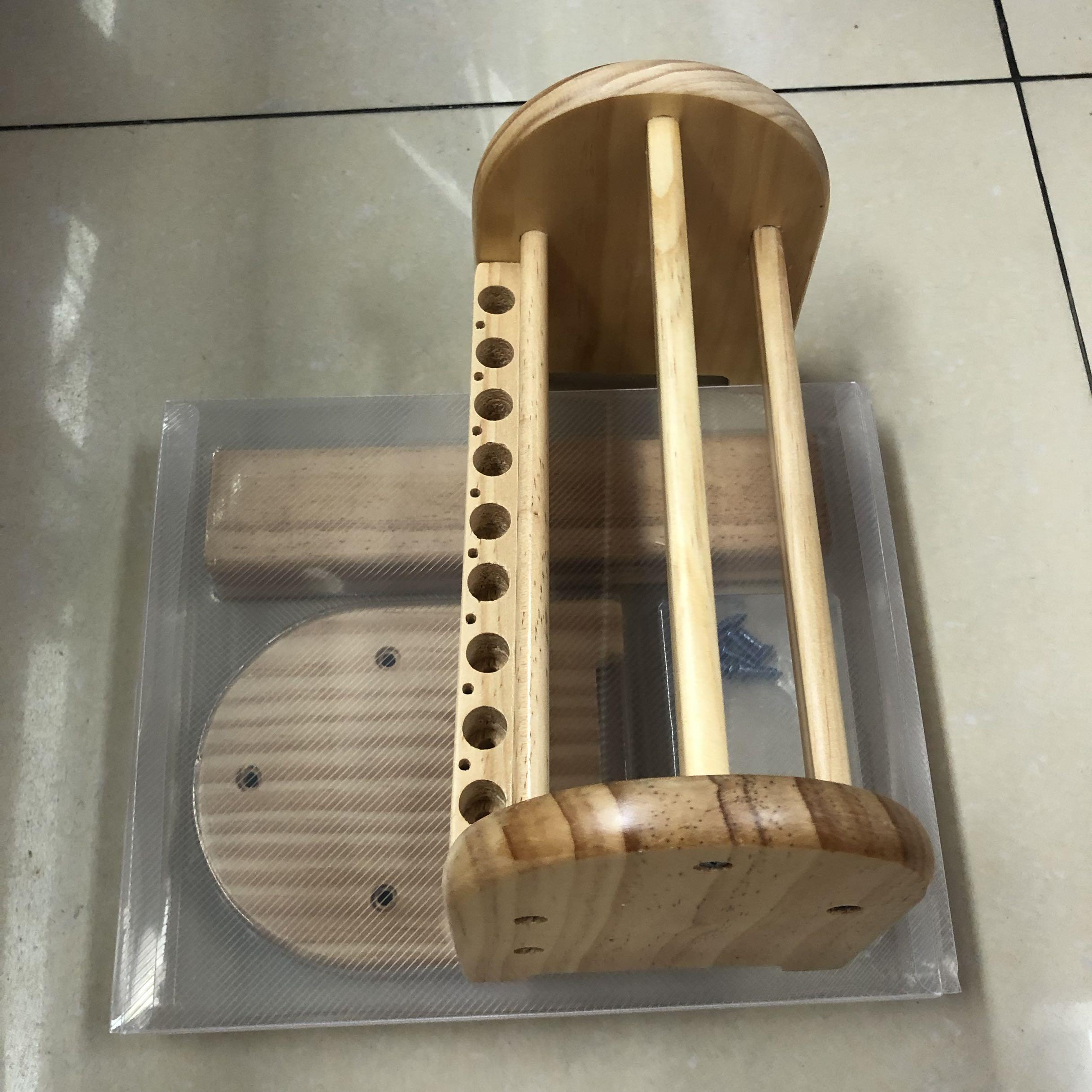 眼镜配件 眼镜工具架木头工具架 眼镜工具钳架 实木工具架 简易架
