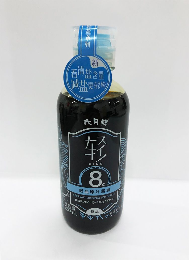 田道谷 Shinho/六月鲜·轻8克轻盐原汁酱油500ml/280ml