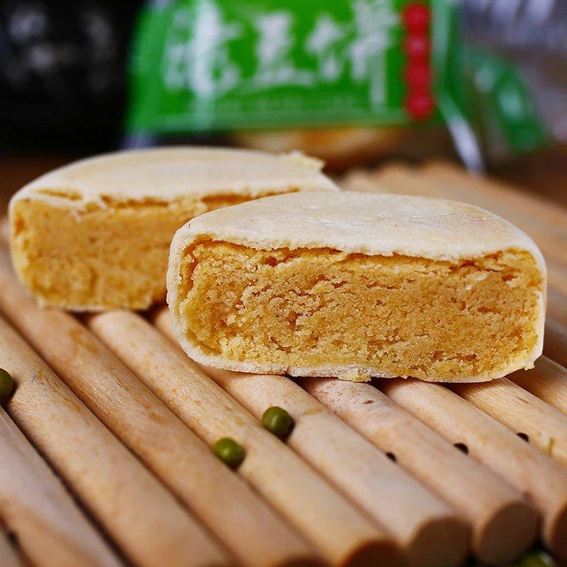 千丝绿豆饼整箱营养早餐面包网红零食小吃休闲食品特产美食饼干