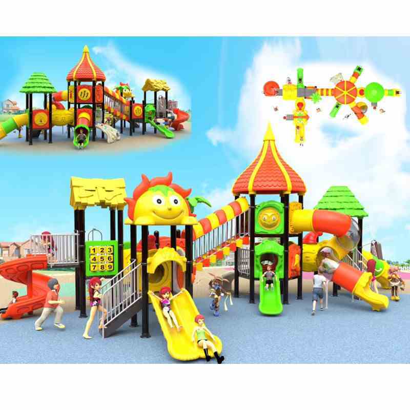 幼儿园户外大型滑梯组合攀爬架儿童小区游乐设备室外塑料玩具定制