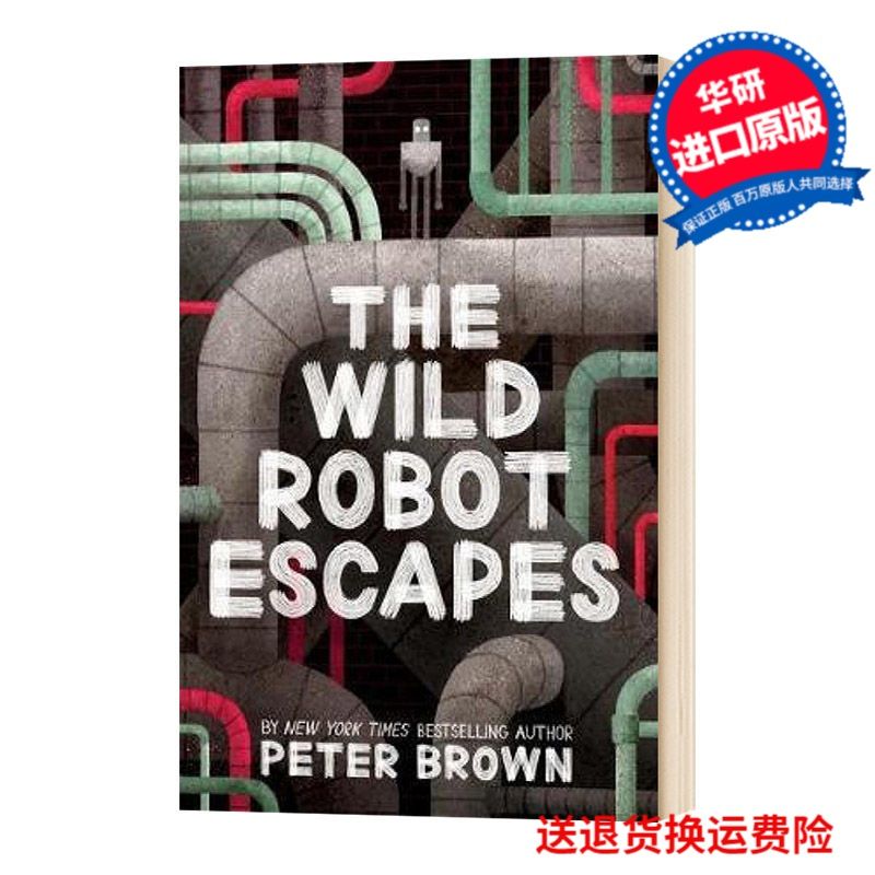 the wild robot escapes 英文原版小说 荒岛机器人2 机器人的逃跑