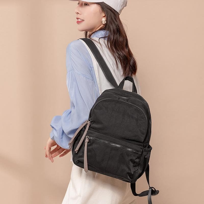 Backpack ladies new Korean version all-match trendy Oxford cloth backpack fashion casual large-capacity travel schoolbag