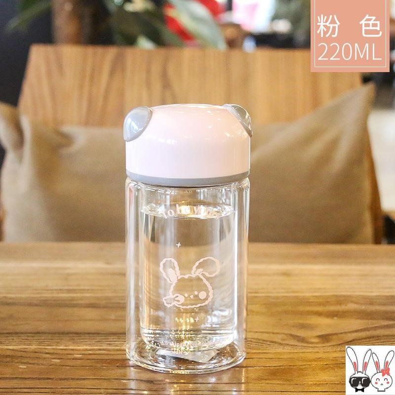 新品网红水杯爆款女孩玻璃家用2021新款女生简单好看简约北欧ins