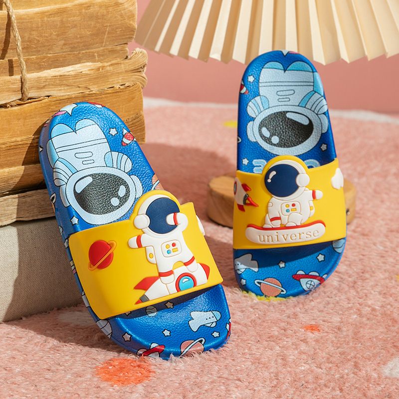 宇航员儿童拖鞋男童夏季家用洗澡软底防滑室内宝宝男孩中小童凉鞋