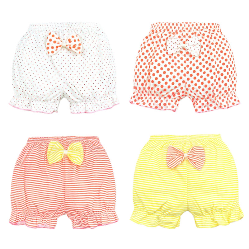 Baby underwear female 1-3 years old pure cotton 2 female baby 5 small underwear summer 4 bread pants 6-18 months girls shorts