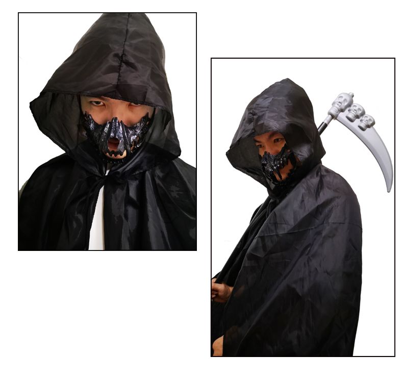 Halloween-naamarit, koe jännitystä, luo jännitystä ja nauti juhlien hauskuudesta_voghion.com