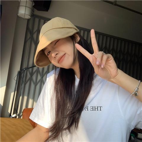 2022 new student cute sun hat spring and summer simple bow fisherman hat girls sunscreen hat sun hat