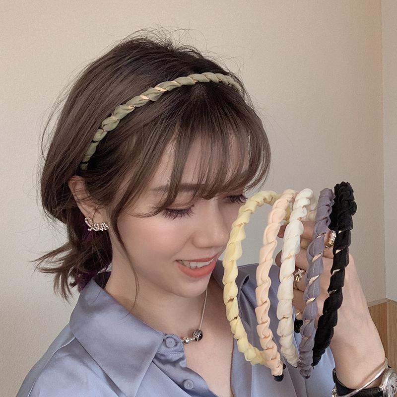 Small fresh winding super fairy Internet red hairpin hairband for women, versatile Korean outing, forest-style hairband, sweet fairy headband