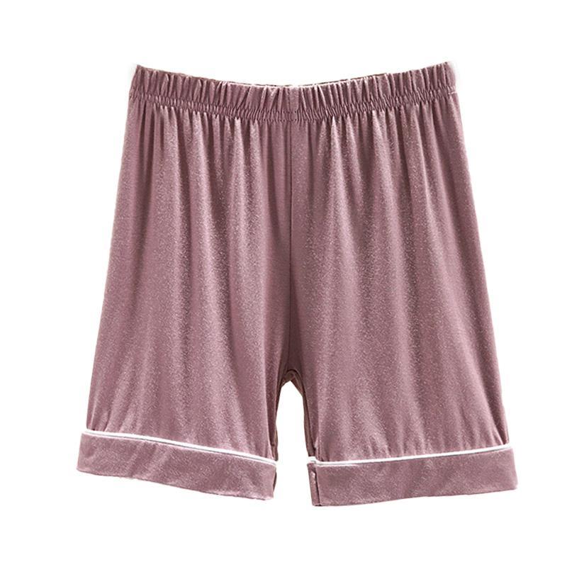 Children's modal thin section loose pajama pants summer baby boys and girls casual home clothes middle and big children's five-point shorts