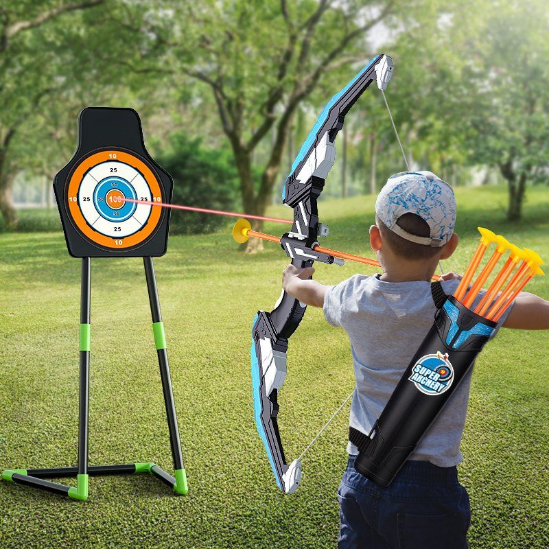 儿童弓箭玩具套装入门射击射箭弩靶4岁礼物5吸盘家用益智运动男孩