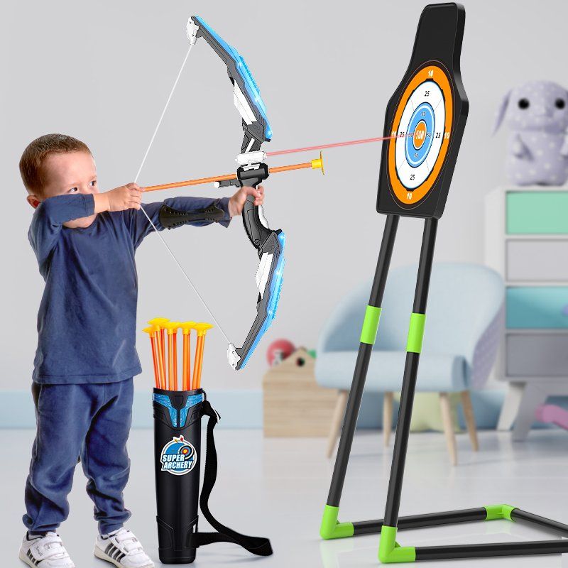 儿童弓箭玩具套装入门射击射箭弩靶4岁礼物5吸盘家用益智运动男孩