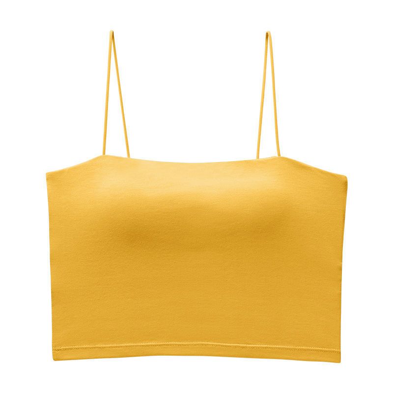 Ou Shibo 2022 new wrapping chest underwear women gathered anti-sagging tube top beautiful back sports vest bra bra women