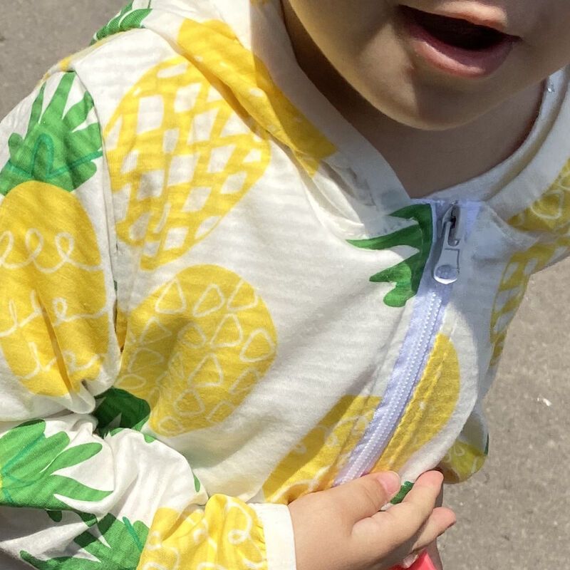 Children's pure cotton mesh sunscreen clothing summer UV protection jacket ultra-thin men and women baby tide hoodie anti-mosquito sweater