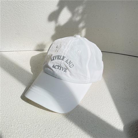 Summer lightweight baseball cap women's quick-drying washable hat men's sunshade sunscreen hat soft top ins tide cap