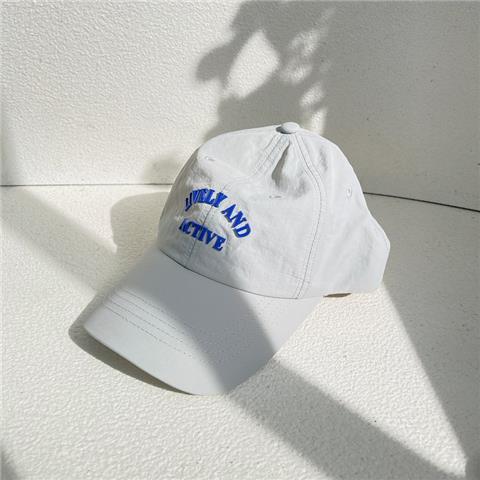 Summer lightweight baseball cap women's quick-drying washable hat men's sunshade sunscreen hat soft top ins tide cap