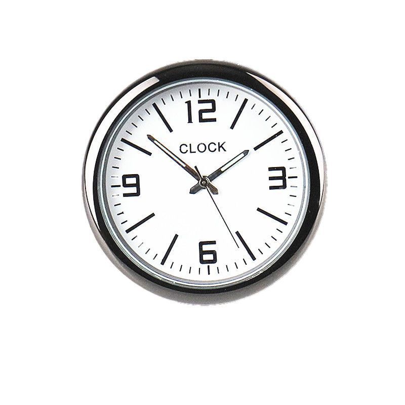 Car dial clock car high-precision electronic watch clock modified decoration high-end car quartz clock double flash sticker