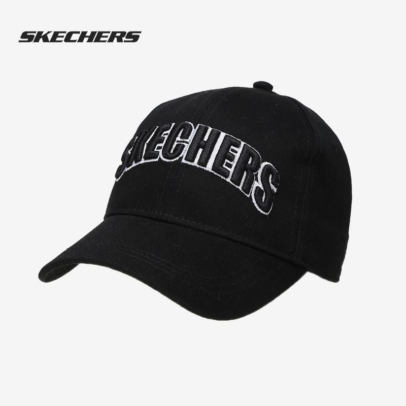 【运动户外】Skechers斯凯奇帽子正品2022男女夏季遮阳鸭舌帽透气休闲运动帽子