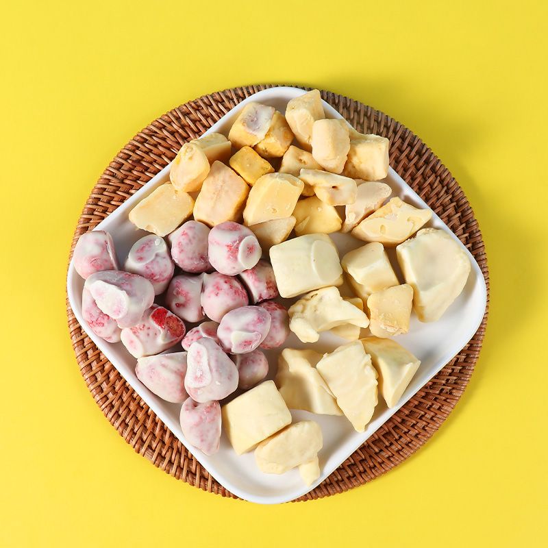 韦思思奶酪冻干草莓+榴莲+芒果3袋组合装