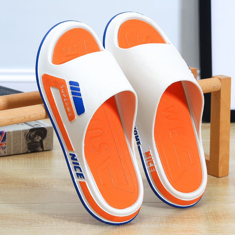 Big children's slippers summer boys and boys non-slip home wear trend children's sandals and slippers 10 to 15 years old big and middle-aged children
