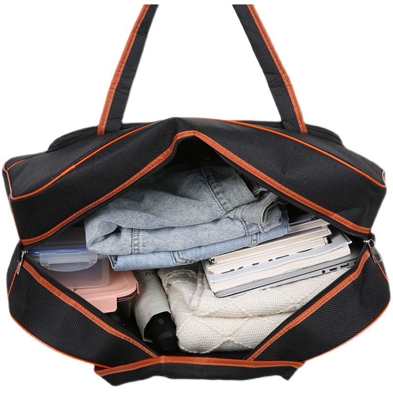 轻便简约装衣服超大容量旅行包特大号行李袋女手提打工结实行李包