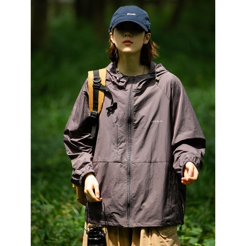 Flammable space 2023 mountain series light outdoor thin section breathable skin clothing jacket summer anti-ultraviolet sunscreen clothing women