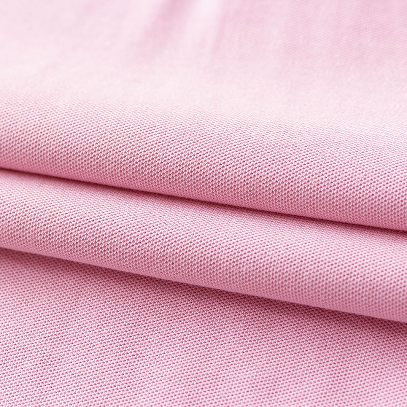 2021夏季桃粉色浅粉色纯棉短袖POLO衫男女bf风纯色简约宽松T恤潮