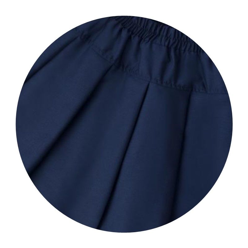 Children's skirt primary school students khaki pleated skirt summer school uniform short skirt medium and large girls cotton college trend